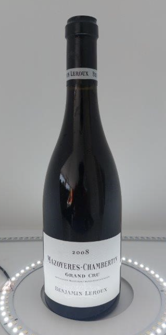 (image for) Benjamin Leroux Mazoyeres-Chambertain Grand Cru (BH 91-93) 2008 (WAS:$255)